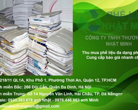 Đại lý thu mua phế liệu khu công nghiệp Thuận Đạo