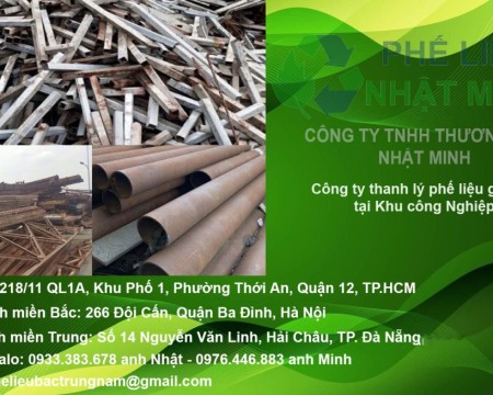 Cơ sở thu mua phế liệu sắt, đồng, nhôm, inox, nhựa KCN Lộc An – Bình Sơn
