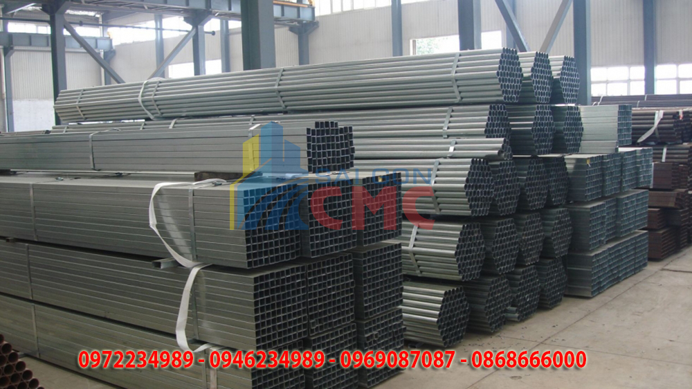 Bảng báo giá thép hộp mới nhất, giá rẻ có tại Sài Gòn CMC